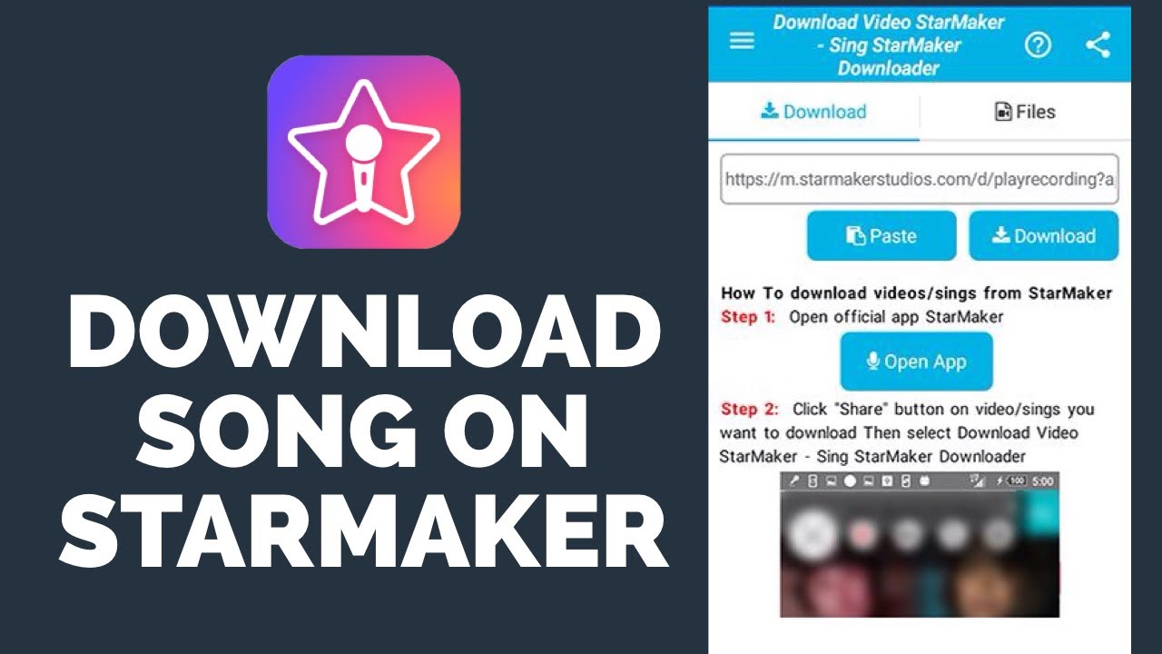 how to download instrumental music from starmaker